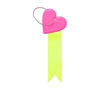 Correas reflectantes para bicicleta | Llavero reflectante de corazón para niños, colgante reflectante de mochila, multiusos, reflector de seguridad para mochila, ciclismo
