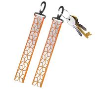 Correas reflectantes para mochila, correas de llavero para mochila de seguridad - Herramienta de exterior ligera y portátil para correr, ciclismo, caminar, acampar y alpinis