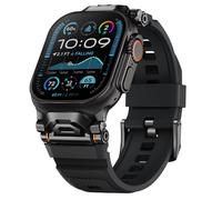 Correas resistentes compatibles con Apple Watch Ultra 2/Ultra Band de 49 mm, 46 mm, 45 mm, 44 mm, 42 mm, correa deportiva de silicona con conector de acero inoxidable duradero para iWatch Series 10 9