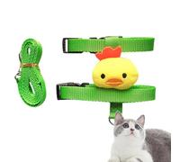 Correas resistentes para perros - Lindo chaleco de dibujos animados Correas de entrenamiento para perros Juego de correas | Necesidades para perros al aire libre Suministros para mascotas Arnés para p