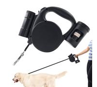Correas Retráctiles Para Perros Con Porta Bolsas De Heces 5M Multifuncional