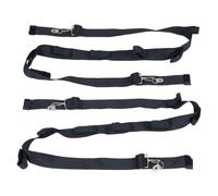 Correas Seguras de Poliéster para Soporte de Caña de Pescar para Coche, para SUV RV, Estante Ajustable de 2 Uds para Equipo de Pesca