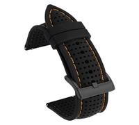 Correas silicona deporte cierre rápido Correa de silicona 18 mm 20 mm 22 mm 24 mm Correa de goma de silicona suave for reloj Correa deportiva transpirable Pulsera for hombre y mujer Pulsera con pasado