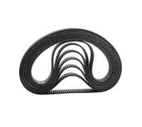 Correas Transmisión 504/510/513/519/522/531/537/540mm 6/9/10/15mm Ancho Correa Dentada De Rubbe Paso Sincrónico De Bucle Cerrado 3mm Sincronización HTD3M(522mm,2PCS_10MM)