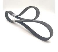 Correas transportadoras de goma de alto rendimiento, correas negras duraderas 6PK1438, 7PK1438, 8PK1438, 9PK1438, 10PK1438, correas de transmisión resistentes (7 varillas) para uso industrial