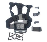 Correas universales para el pecho con rotación de 360 grados, cinturón de montaje para teléfonos inteligentes y cámaras para mejorar la captura de soporte de ciclismo