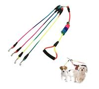 CorreasparaPerros,CuerdadeTracción 4 en 1 paraPerros,Nylon Cuerda Trenzada Correa paraPerros,Cuerda de tracción de Nailon paraperros,Ideal para Paseos y Caminatas con Mascotas.