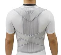 corrección Back Corrector para Hombres Mujeres Postura Atrás Soporte la clavícula Deje encorvarse encorvando el Entrenador de Espalda Ajustable y relajación (Color: c, tamaño: s)