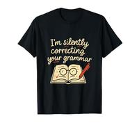 Corrección silenciosa de la Novedad de tu Profesor de gramática Camiseta
