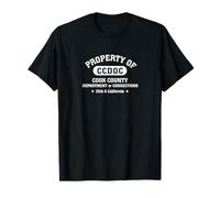 Correcciones de sentencias de cárcel de la Ciudad de Chicago Illinois Pan Pizza IL Camiseta