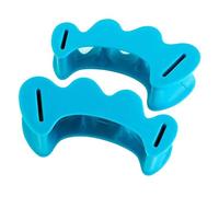 Correct Toes Corrector de juanetes, separador de dedos y espaciadores de dedos para hombres y mujeres, unisex, aguamarina, XS