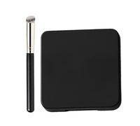 Corrector aclarador | Corrector de color rosa brillante antiarrugas - Con brocha de textura fundida Cosméticos para mujeres y niñas, para piel clara a mediana mujeres viajes