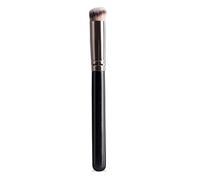 Corrector bajo ángulo plano cepillo de nariz para ocultar mezcla, ajuste de pulido con polvo líquido cosmético Pro pequeño maquillaje base Brus Brochas de maquillaje planas (A, talla única)