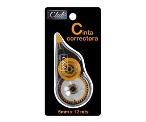 Corrector Cinta OFFICE CLUB 5 mm. x 12 m.
