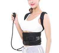 Corrector Clavicle Spine Back Shoulder Lumbar Support Corset Correction Orthopedic Belt Skin Color, Size : M Code Decorate