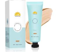 Corrector corporal Shiny Beauty (SPF30), crema CC hidratante de 12 horas, resistente al agua y antimaquillaje, corrector de efecto completo, hidratante y brillante (tipo ligero)