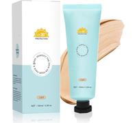 Corrector corporal Shiny Beauty (SPF30), crema CC hidratante de 12 horas, resistente al agua y antimaquillaje, corrector de efecto completo, hidratante y brillante (tipo ligero)