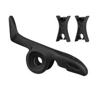 Corrector de agarre de silicona para arcos de violín, soporte para arcos de violín, corrector de agarre, accesorio de ayuda de enseñanza (negro)