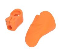 Corrector de Agarre de Violín, Accesorios de Ayuda para Enseñanza, Compañero de Enseñanza, Agarre de Adecuado, 2 uds. (ORANGE)