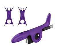 Corrector de agarre para violín, arcos de violín, dispositivo de corrección de agarre, herramienta de entrenamiento de dedos, accesorios de soporte de clip de silicona
