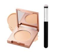 Corrector de alta cobertura y larga duración, corrector para ojeras e imperfecciones faciales oscuras con arcilla de color.