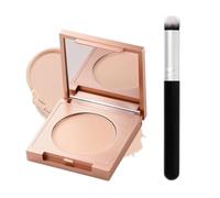 Corrector de alta cobertura y larga duración, corrector para ojeras e imperfecciones faciales oscuras con arcilla de color.