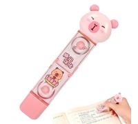 Corrector De Cinta Blanca | Portátil Anti Manchas - Corrector De Cinta Rodillo Bolígrafo Pegamento | Para Niños, Niñas, Principiantes, Adultos, Artistas, Papeles Fotos, Periódicos