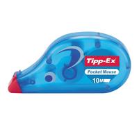 Corrector de cinta TIPP-EX Pocket Mouse Azul 10m x 4,2mm Pack 10 unidades