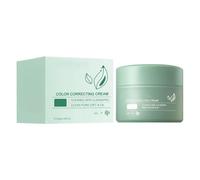 Corrector de color, hidratante, corrector de pigmentos, protector solar, antienrojecimiento, corrector verde, calmante facial CnJ107 (verde, talla única)