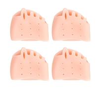 Corrector de dedos en martillo, espaciador flexible, seguro que aquí está un título de producto para listar, separador ortopédico, kit de alivio de juanetes, incluye cinco agujeros de panal frontal