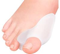 Corrector de juanetes [8x] silicona gel suave mejorada, 0% BPA, Talla única - hallux valgus, separador dedos pie, corrector juanete