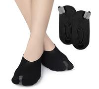Corrector de juanetes, Calcetines de alivio de juanetes, separadores de dedos dobles para el trabajo, elástico suave transpirable Hallux Valgus Corrector Calcetines separador de dedo del pie para las