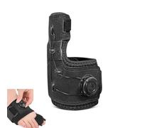 Corrector de Juanetes, Férula Para Juanetes, Corrector Juanetes Pomo Ajustable, Enderezador Del Dedo Gordo Del Pie, Separador dedos pie corrector, para pie derecho, negro