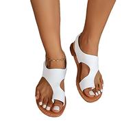 Corrector de juanetes para sandalias de mujer, sandalias correctoras de huesos del dedo gordo del pie, sandalias de playa de verano para mujer, para aliviar el dolor Hallux Valgus Bunion síntomas ( Co