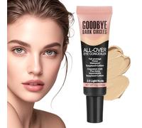 Corrector de maquillaje para la cara, bajo el corrector de s - Corredor de impermeable 12G | Base líquida duradera, maquillaje de corrección de color natural