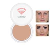 Corrector de Ojeras de Cobertura Total Acabado Mate - Crema Correctora Impermeable,Corrector de Cobertura Total Hidratante e Impermeable para Mujeres Manchas Ojeras Bodas Citas