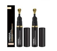 Corrector de ojos luminoso, SPF 41, corrector de debajo del ojo brillante para ojeras más oscuras, crema hidratante y suero hidratante, bajo tratamiento, para un aspecto natural (2 unidades)