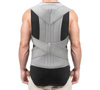 Corrector de Postura Ajustable para Hombres y Mujeres, Tallas XS-5XL, Soporte para la Columna Vertebral, cinturón terapéutico para la Cintura y la Espalda, Que Brinda Soporte para Hombros, Cuello y
