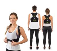 Corrector de Postura Comfortisse Posture Pro Sport | Unisex | Fibras de Cáñamo Transpirables, Tiras Ajustables | Alivia Dolor de Espalda y Cuello | Mejora la Postura al Instante, Talla L/XL