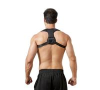Corrector de postura de espalda invisible para hombres y mujeres, soporte de hombro ajustable para aliviar el dolor de cuello, hombros y parte superior de la espalda.(M)