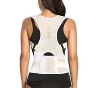Corrector de postura de espalda torácica, soporte magnético para aliviar el dolor de cuello, hombros, espalda superior e inferior, soporte de postura perfecto para columna cervical lumbar, cinturón