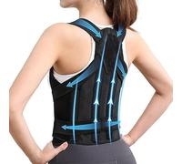 Corrector de Postura de Espalda Transpirable para Hombres y Mujeres, Soporte Lumbar para la Parte ior de la Espalda, corrección de Joroba, Alivio eficaz para el Dolor de Cuello, Hombros y ESPA