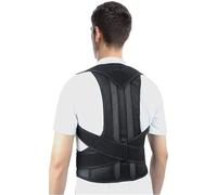 Corrector de Postura de Talla Grande XS-5XL, Soporte de Espalda Totalmente Ajustable para Mujeres y Hombres, cinturón de Soporte Completo para Estudiantes y Adolescentes, corrección de escoliosis y