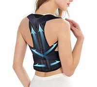 Corrector de postura Guardara trasera completa para mujeres y hombres-lumbar de soporte correa de cintura de cintura prevenir la escoliosis, mejorar el jorobado, aliviar el dolor de espalda del