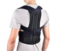 Corrector de postura para espalda, soporte espinal para mujeres y hombres, corrección de postura lumbar del hombro para soporte de espalda superior e inferior, correa de cinturón de neopreno ajustable