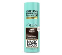 Corrector de raíces instantáneo LoRéal Magic Retouch, ideal para retocar las raíces grises que vuelven a crecer, 75 ml, color: marrón oscuro