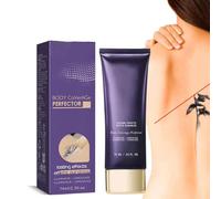 Corrector de Tatuaje, Corrector Corporal de Alta Cobertura, Corrector de tatuajes y crema reparadora, La marca de nacimiento cicatricial es invisible
