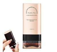 Corrector en barra, maquillaje en barra natural de cobertura total con | en barra Light Finish Makeup Revolution para nariz, frente, mejillas, barbilla y clavícula