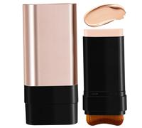 Corrector en barra Maquillaje líquido natural de larga duración con pincel Corrector impermeable 2 en 1 Cobertura total para mujeres Todos los tonos de piel, correctores de color natural y maquilla