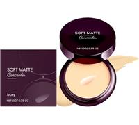 Corrector facial: cubre ojeras, marcas de acné, manchas e imperfecciones con precisión, invisible con un solo clic. Fórmula resistente al agua y al sudor.El maquillaje no se mancha durante todo el día